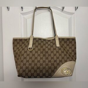 Gucci Monogram GG Tote Bag